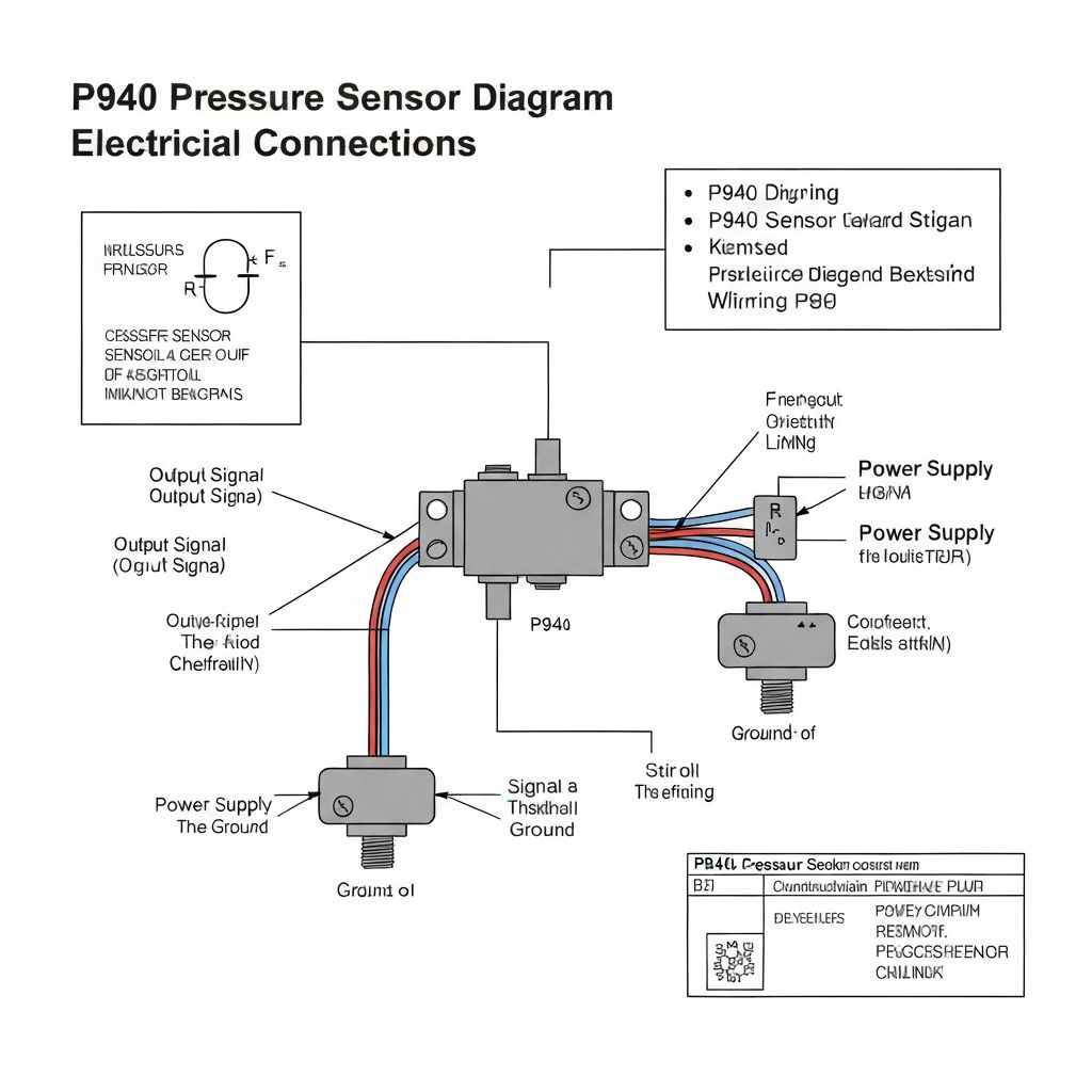 P940 Pressure Sensor - Wiring Diagram